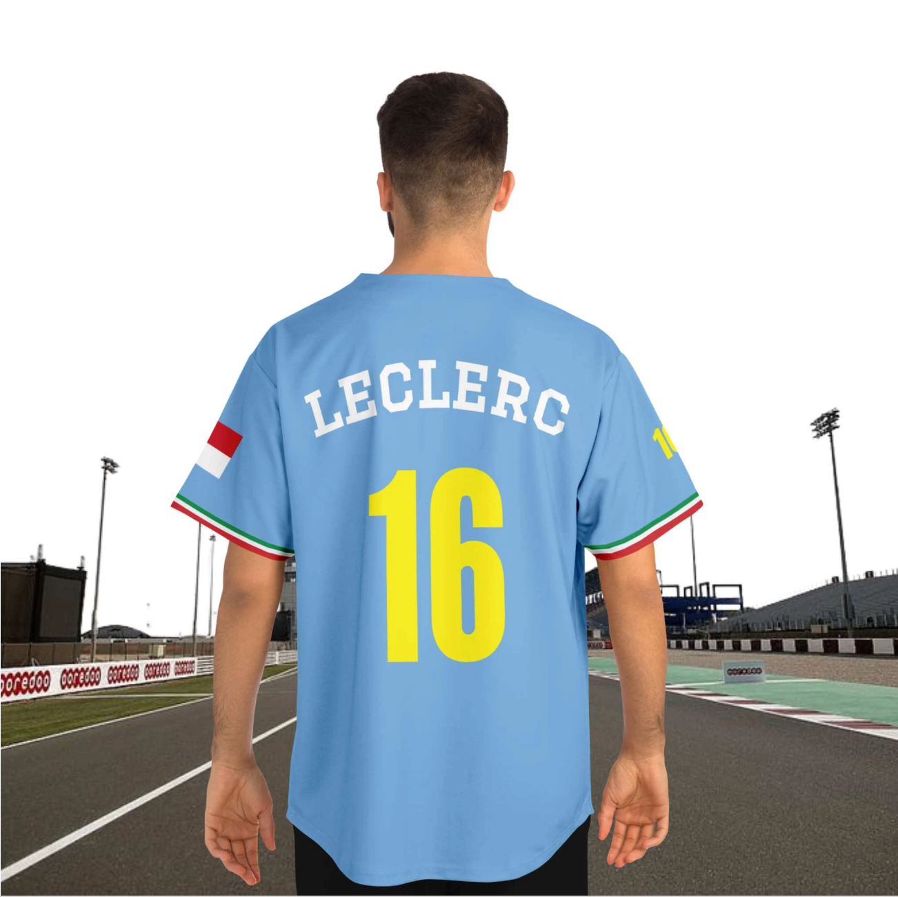 Charles Leclerc - Azzurro Jersey